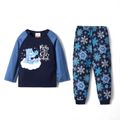 Ursinhos Carinhosos Look de família Urso Manga comprida Conjuntos de roupa para a família Pijamas (Flame Resistant) Azul image 5