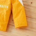 1pc Baby Boy Long-sleeve Sports Letter Coat & Jacket Ginger image 5