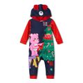 Care Bears Big Graphic Christmas Family Onesie Pajamas(Flame Resistant) Color block