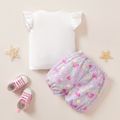 Care Bears 2-piece Baby Girl Mommy's Sweetie Top and Fruits Bloomer Set White