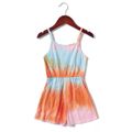 Tie-dye Series Sling Short Rompers for Mommy and Me Multi-color