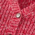 Baby Knit Cardigans Button Sweater Coat Red/White image 5