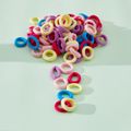 100-pack Pretty Hairbands for Girls Multi-color image 5