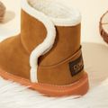 Baby / Toddler Solid Fleece-lining Boots Brown image 4