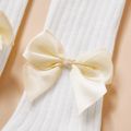 Baby / Toddler / Kid Solid Bowknot Stockings (Various colors) White image 3