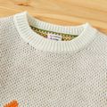 Baby Boy/Girl Color Block Long-sleeve Knitted Sweater Pullover Color block