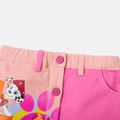 PAW Patrol Toddler Girl Big Graphic Colorblock Cotton Skirt Pink