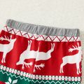 Family Matching Christmas Theme All Over Print Long-sleeve Pajamas Sets (Flame Resistant) Multi-color