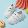 Toddler / Kid Minimalist Velcro Closure White Sport Shoes White