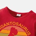 Gigantosaurus Toddler Boy/Girl Dinosaur Cotton Sweatshirt Red