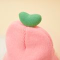 Baby / Toddler Color Block Knitted Hat Pink