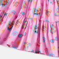 PAW Patrol Toddler Girl Rainbow and Allover Dress Pink