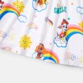 PAW Patrol Toddler Girl Flounce and Rainbow Allover Dress White image 4