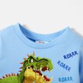 Gigantosaurus Toddler Boy Dino Cotton Pullover Sweatshirt Light Blue