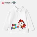 PAW Patrol Toddler Boy Graphic Cotton Polo Shirt White