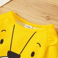 1 Stück Baby Unisex Hypertaktil/3D Löwe Lässig Sweatshirts gelb image 4