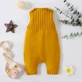 Baby Boy/Girl Solid Sleeveless Knitted Jumpsuit Overalls Ginger