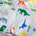 Toddler Boy Animal Dinosaur/Vehicle Print Casual Pullover Sweatshirt Grey