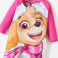 PAW Patrol Little Boy/Girl Merry Christmas Big Graphic Pups Team Jumpsuit Pink