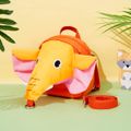 Baby / Toddler Cute Cartoon Elephant Anti-lost Backpack Orange