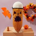 3D Halloween Neck Gaiter Warmer Windproof Face Mask Scarf Orange image 4
