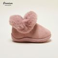 Baby / Toddler / Kid Solid Fleece-lining Boots Pink