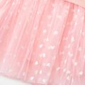 PAW Patrol Toddler Girl Skye Flounce Cotton and Mesh Dress Light Pink