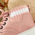 Toddler / Kid Solid Casual Boots Pink image 5