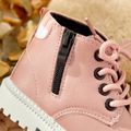 Toddler / Kid Solid Casual Boots Pink image 4