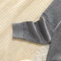 Kid Boy Turtleneck Solid Color Sweater Grey image 4