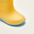 Toddler / Kid Letter Detail Yellow Rain Boots Yellow image 3