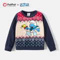 Smurfs Kids Boy/Kid Girl Graphic Sweatshirt Dark Blue