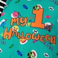 Baby Shark My 1st Halloween Allover Hooded Jumpsuit for Baby Green