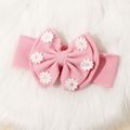 Daisy Decor Solid Color Headband for Girls Pink image 1