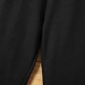 1-piece Toddler Boy Halloween Graphic Sweatshirt/ Elasticized Pants Black