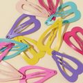 10-pack Multicolor BB Clip Snap Hair Clip for Girls Multi-color image 4