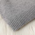 Toddler Boy Turtleneck Colorblock Knit Sweater Beige image 5