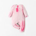 PAW Patrol 100% Cotton Little Boy/Girl Big Graphic Tie-dye Jumpsuit Pink