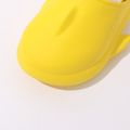 Toddler / Kid Cartoon Shark Fleece-lining Slippers Yellow