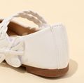 Toddler / Kid Minimalist White Braided Velcro Shoes White image 4