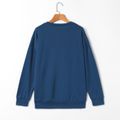 Women Plus Size Casual Colorblock Pullover Sweatshirt Color block