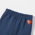 Superman 2-piece Baby Boy 'Dad is My Superman' Sweatshirt and Solid Pants Red
