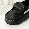 Baby / Toddler Two Tone Slip-on Prewalker Shoes Black image 5