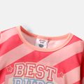 PAW Patrol 2-piece Toddler Girl Stripe Top and Solid Pants Set Pink