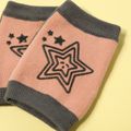 Baby-/Kleinkind-Knieschoner mit Sternenprint rosa image 4