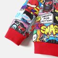 Justice League Toddler Boy 2-piece Super Heroes Sweatshirt and Colorblock Pants Set Black