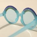 Kids Glasses Round Rainbow Glasses (Random Glasses Case Color) Light Blue