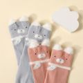Baby / Toddler Cartoon Polar Bear Socks Pink