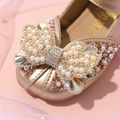Toddler / Kid Rhinestone Bow Princess Shoes Dress Shoes Gold