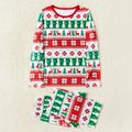 Christmas Multi-color All Over Print Family Matching Long-sleeve Pajamas Sets (Flame Resistant) Multi-color image 2